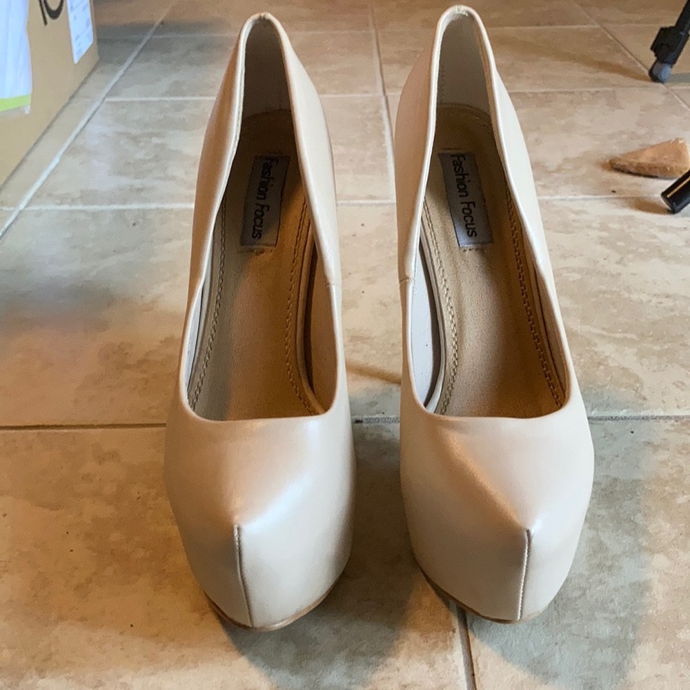 Nude Pumps by Fashion Focus